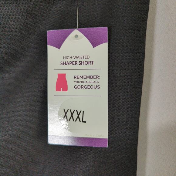 Empetua High Waisted Shaper Short Womens 3XL Black New - Picture 2 of 4